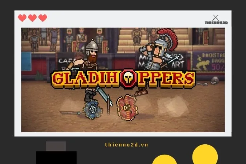 game Gladihoppers – Gladiator Battle Simulator! mobile