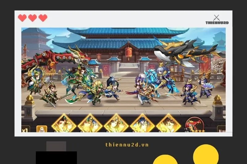 game Thiếu Niên Danh Tướng 3Q mobile