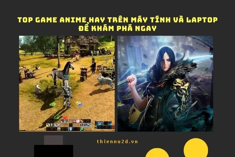 Top game anime hay trên Máy tính và Laptop để khám phá 2025
