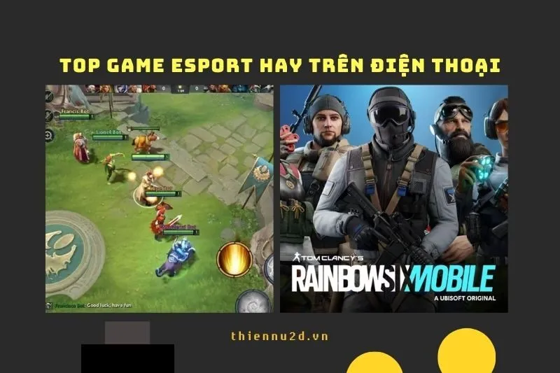 Top Game Esport Hay Trên Điện Thoại 2025