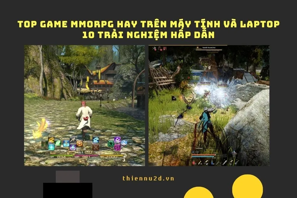Top game MMORPG hay trên máy tính và laptop: 10 trải nghiệm hấp dẫn