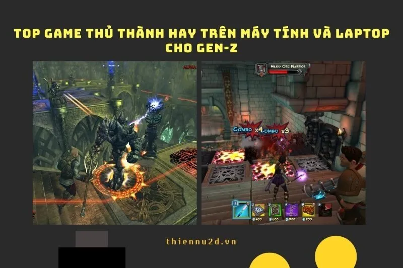 Top game thủ thành hay trên máy tính và laptop cho gen-Z năm 2025